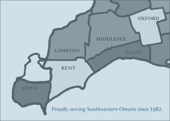 PWB Soutwestern Map